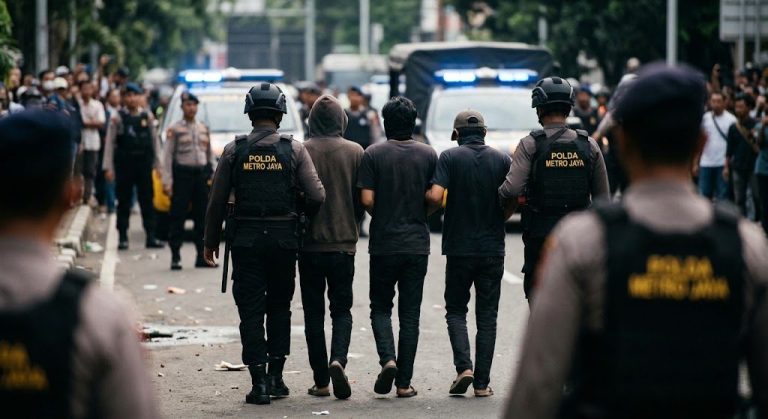 Polda Metro Tangkap 3 Terduga Perusak CCTV Saat Ricuh 27 Agustus