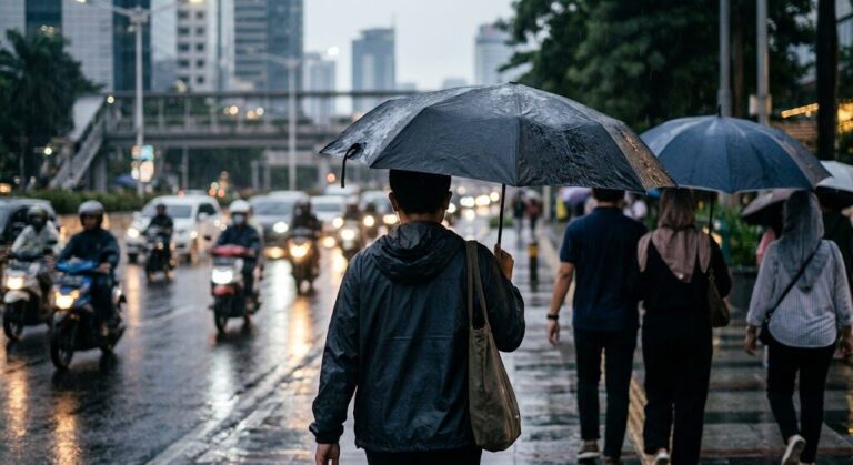 Cuaca Jakarta Cerah Berawan, BMKG: 5 Wilayah Terancam Kekeringan