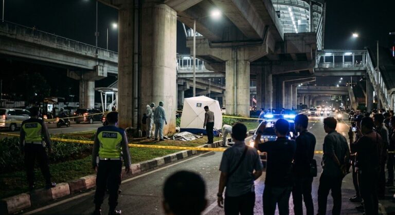 Sidik Jari Tak Terbaca, Identitas Mayat di Gardu LRT Pancoran Belum Terungkap